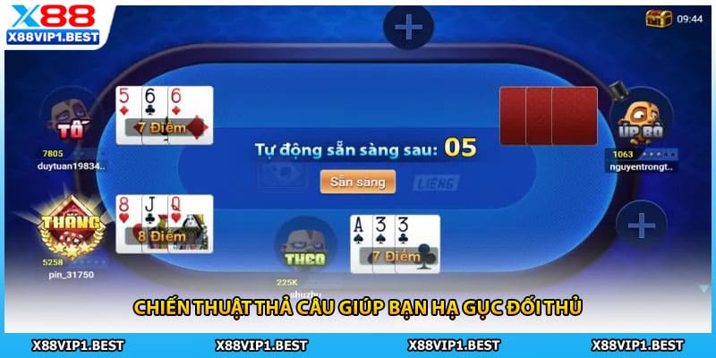 Chiến thuật thả câu giúp bạn hạ gục đối thủ