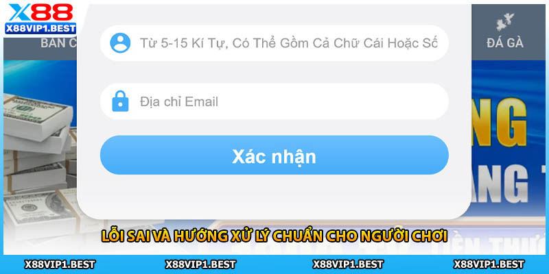 Lỗi sai và hướng xử lý chuẩn cho người chơi