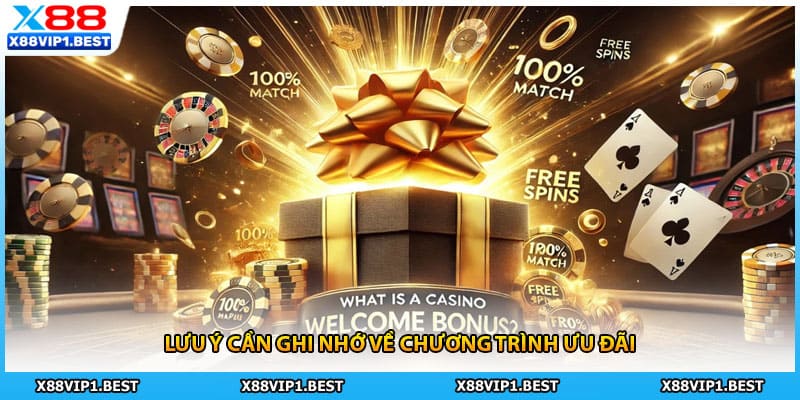 Lưu ý cần ghi nhớ về chương trình ưu đãi